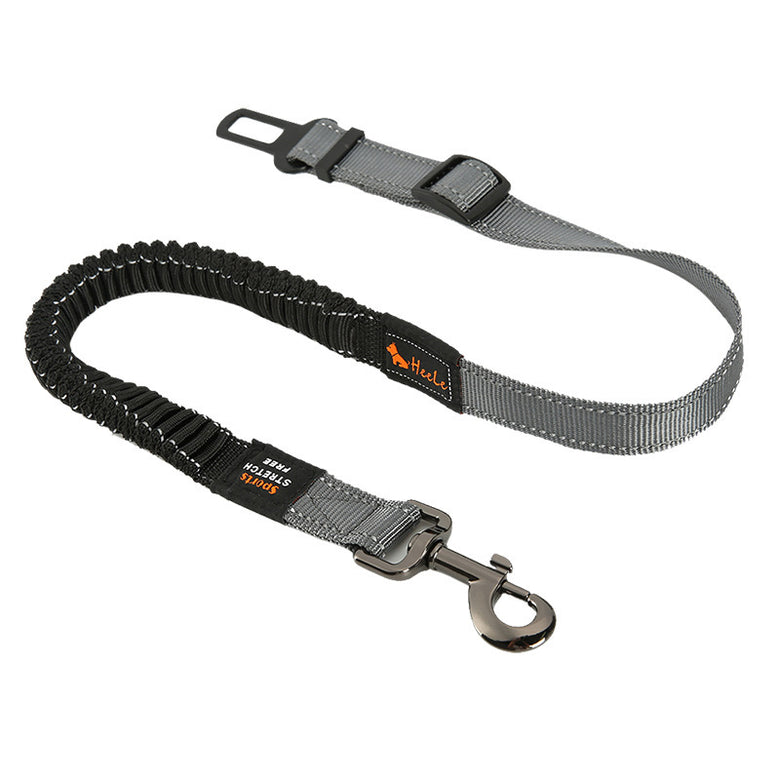 DODOPET 74-142cm Adjustable Pet Leashes Dog Car Seat Belt Traction Rope Walking Leading Collar
