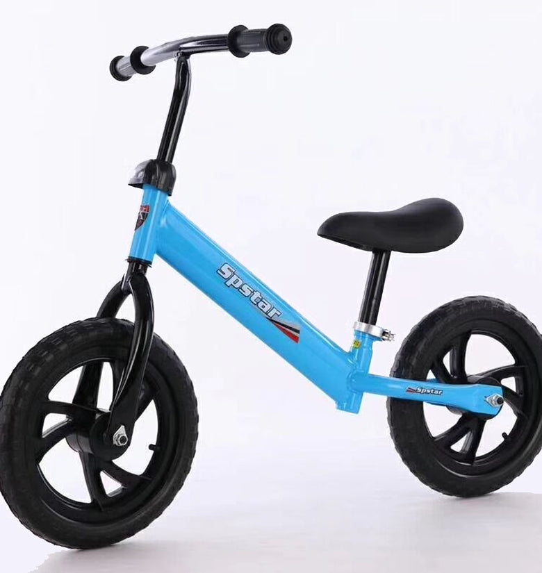 2 Wheels No Pedal Toddler Balance Bike Kids Training Walker bmx Bike Adjustable Height 89-129cm for 2-6 Years Old Boys&Girls