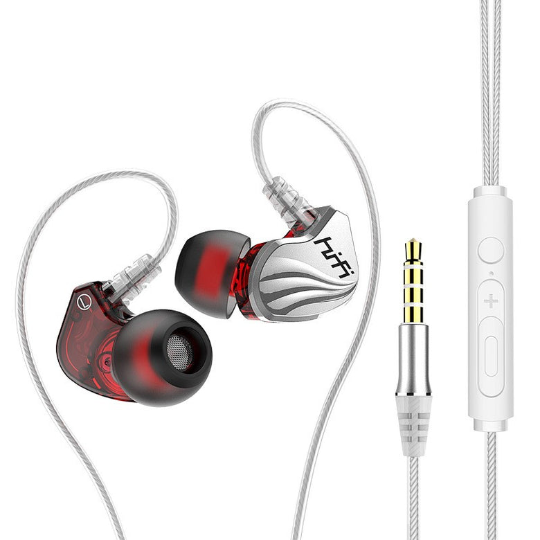 Bakeey Wired Earphones In-Ear 3.5mm Jack 6D Surround Subwoofer Earbuds Stereo Headset With Mic
