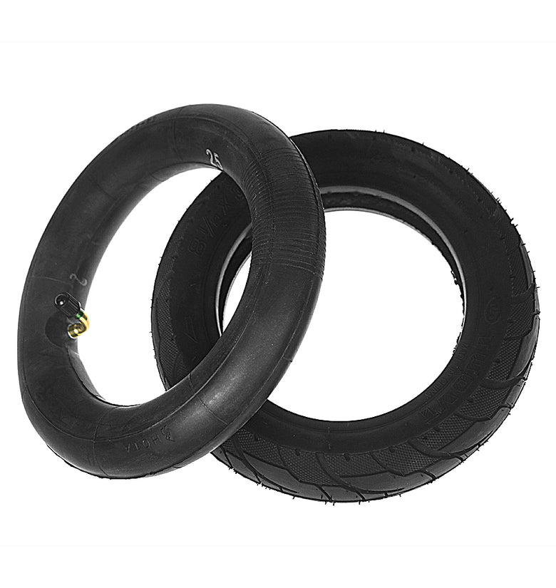 BIKIGHT Scooters Tire Set Zero 9 Inner Tube 8 1/2x3 Inflatable Tire Thicker Non-slip for 8.5inch Electric Scooter