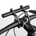 BENGGUO Detachable Bike Extended Bracket Aluminum Alloy Firmly Waterproof Rust-proof Lightweight Double Bars Suit for 20-30mm Handlebar