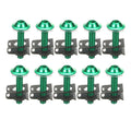 10Pcs M6 Motorcycle Bolts Spire Speed Fastener Clips Screw Spring Nuts 6*30mm