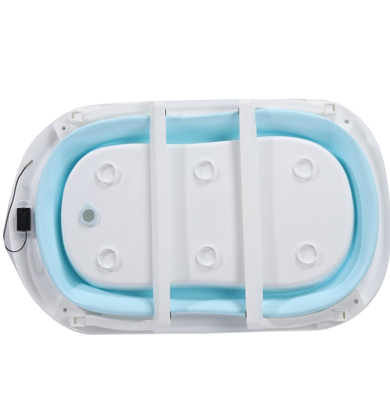 Portable Foldable Baby Bathtub Infant NewbornBath Tub Temperature Sensitive