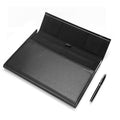 A5 Manager File Folder PU Clip Briefcase A4 File Loose-Leaf Notebook Multi-Function Folder Notepad Gift Set