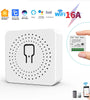 Homekit 16A WiFi Smart Home Switch Timing Countdown Schedule Phone Remote Control Voice Control with Siri Alexa Google Home Support 2-way Control